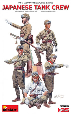 MiniArt Japanese Tank Crew 1:35