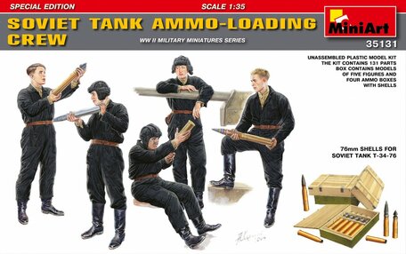MiniArt Soviet Tank Ammo Loading Crew 1:35