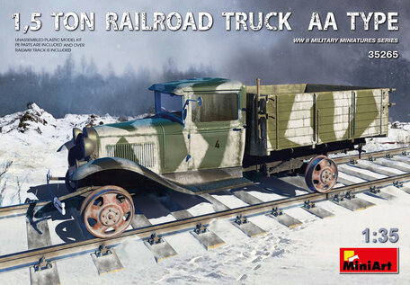 MiniArt 1,5 Ton Railroad Truck AA Type 1:35