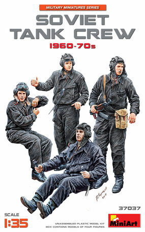 MiniArt Soviet Tank Crew 1960-70S 1:35