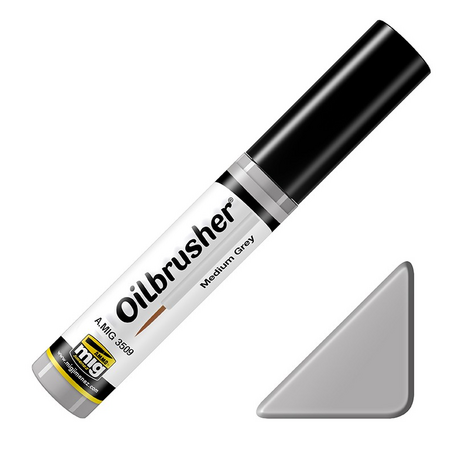 AMMO Oilbrusher: Medium Grey (3509)