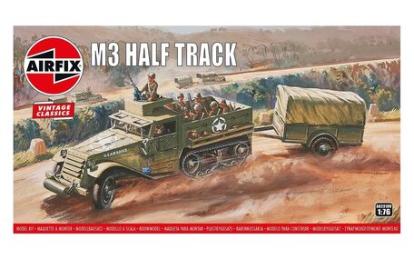 Airfix M3 Half Track & 1 Ton Trailer 1:76