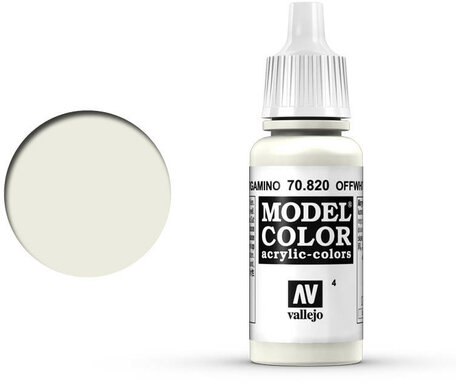 004. Vallejo Model Color: Off White (70.820)
