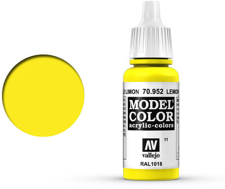 011. Vallejo Model Color: Lemon Yellow (70.952)