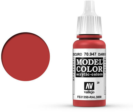 029. Vallejo Model Color: Red (70.947)