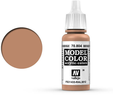 036. Vallejo Model Color: Beige Red (70.804)