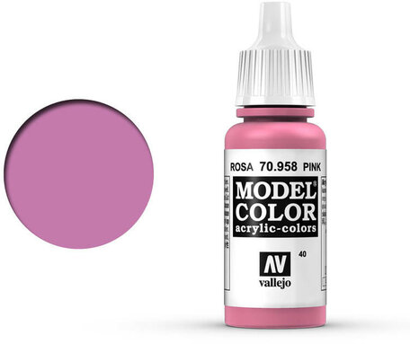 040. Vallejo Model Color: Pink (70.958)