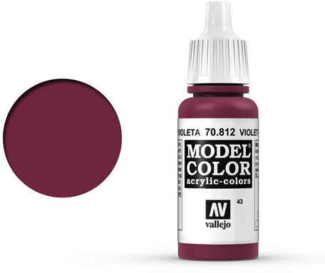 043. Vallejo Model Color: Violet Red (70.812)