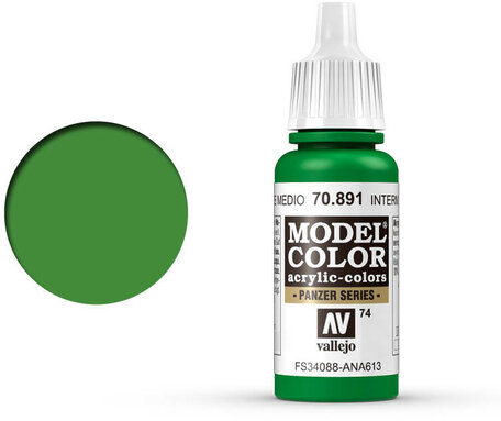 074. Vallejo Model Colors: Intermediate Green (70.891)