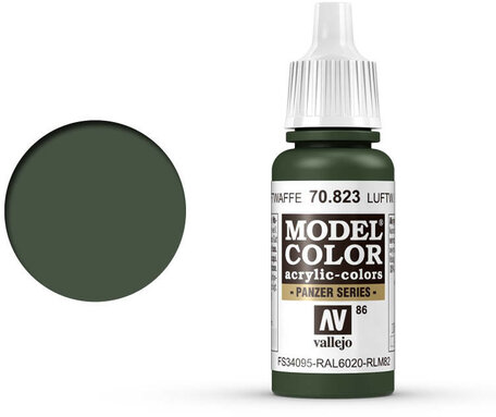 086. Vallejo Model Color: Luftwaffe Camo Green (70.823)