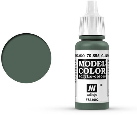 088. Vallejo Model Color: Gunship Green (70.895)