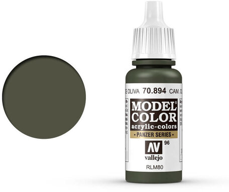 096. Vallejo Model Color: Camo Olive Green (70.894)