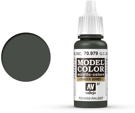 097. Vallejo Model Color: German Camo Dark Green (70.979)