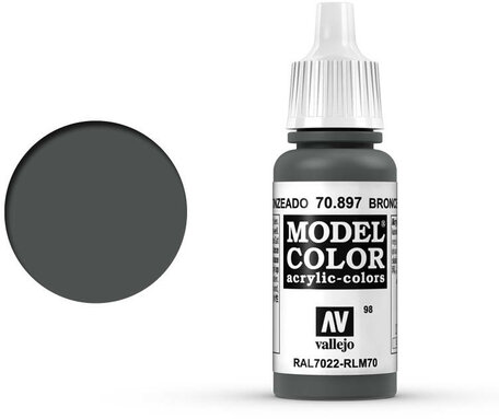098. Vallejo Model Color: Bronze Green (70.897)