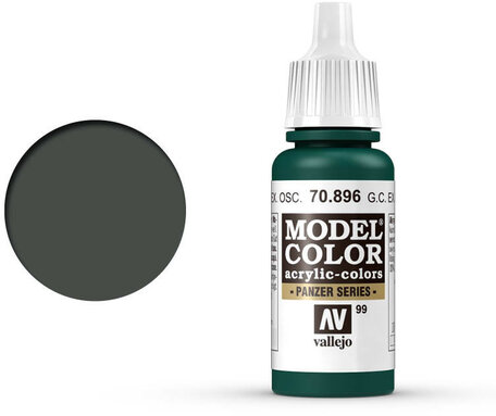 099. Vallejo Model Color: German Camo Extra Dark Green (70.896)