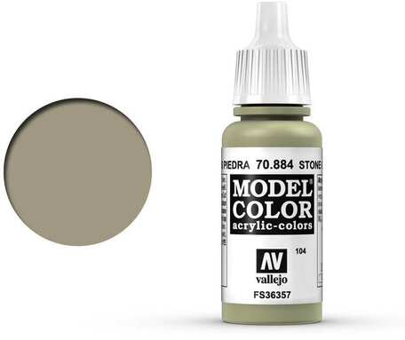 104. Vallejo Model Color: Stone Grey (70.884)