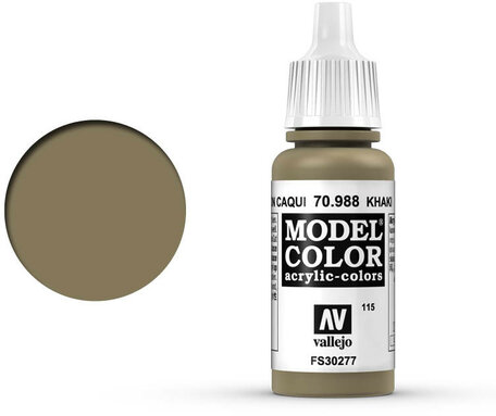 115. Vallejo Model Color: Khaki (70.988)