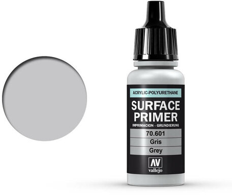 Vallejo Surface Primer: Grey (70.601)