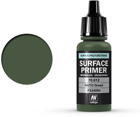Vallejo Surface Primer: NATO Green (70.612)