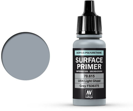 Vallejo Surface Primer: USN Light Ghost Grey (70.615)