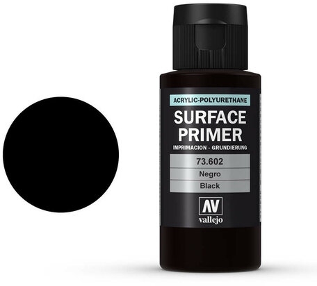 Vallejo Surface Primer: Black (73.602)