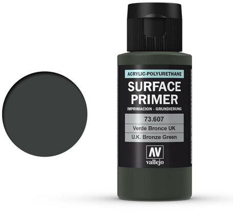 Vallejo Surface Primer: U.K. Bronze Green (73.607)