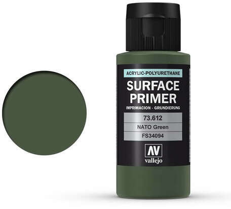 Vallejo Surface Primer: NATO Green (73.612)