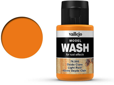 Vallejo Model Wash: Light Rust (76.505)