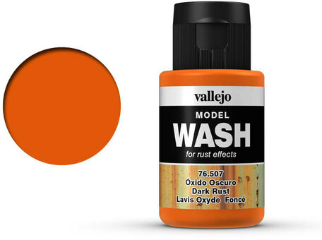 Vallejo Model Wash: Dark Rust (76.507)