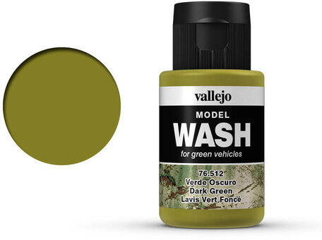 Vallejo Model Wash: Dark Green (76.512)