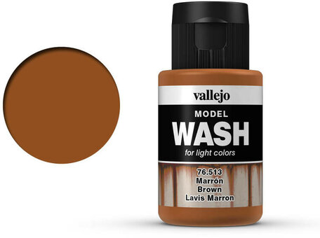 Vallejo Model Wash: Brown (76.513)