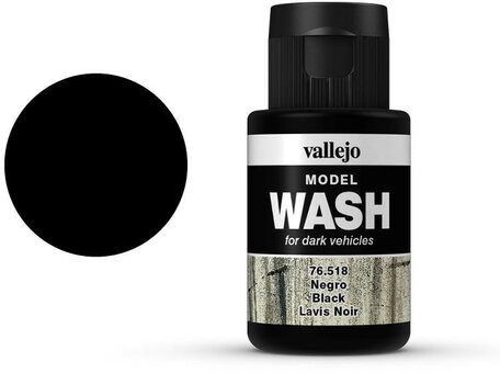 Vallejo Model Wash: Black (76.518)