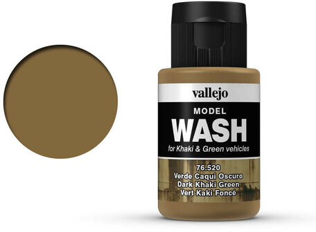 Vallejo Model Wash: Dark Khaki Green (76.520)