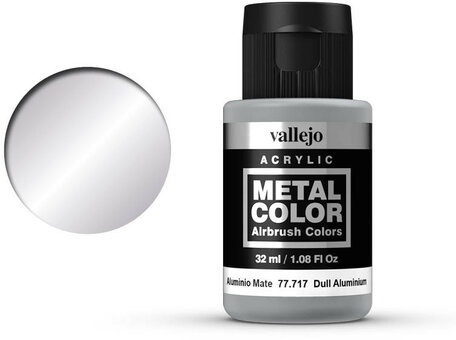 Vallejo Metal Color: Dull Aluminium (77.717)