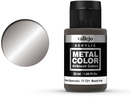 Vallejo Metal Color: Burnt Iron (77.721)
