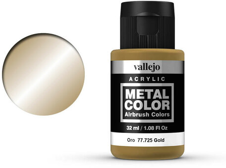 Vallejo Metal Color: Gold (77.725)