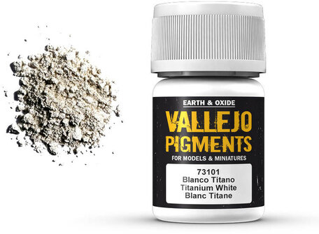 Vallejo Pigment: Titanium White (73.101)