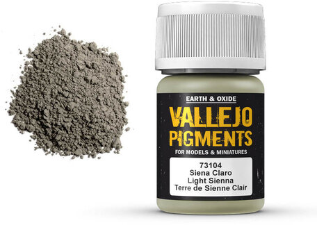 Vallejo Pigment: Light Sienna (73.104)