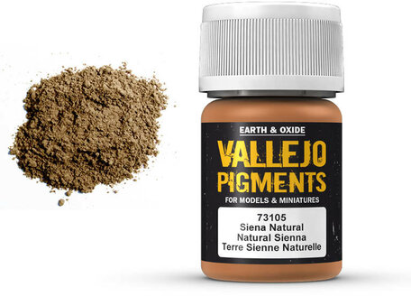 Vallejo Pigment: Natural Sienna (73.105)