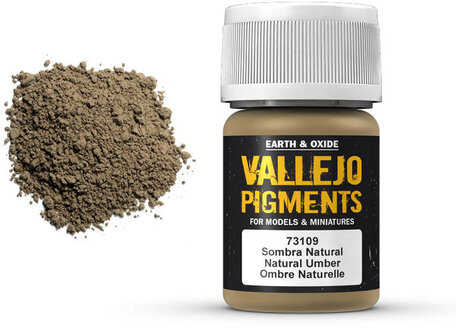 Vallejo Pigment: Natural Umber (73.109)