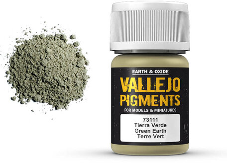 Vallejo Pigment: Green Earth (73.111)