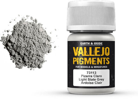 Vallejo Pigment: Light Slate Grey (73.113)