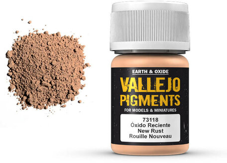 Vallejo Pigment: Fresh Rust (73.118)