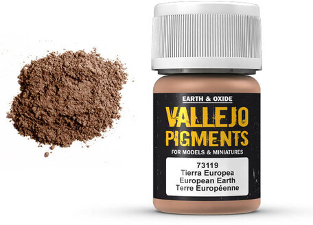 Vallejo Pigment: European Earth (73.119)