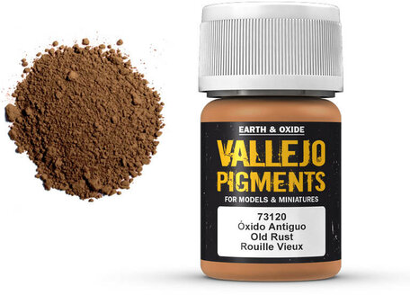 Vallejo Pigment: Old Rust (73.120)