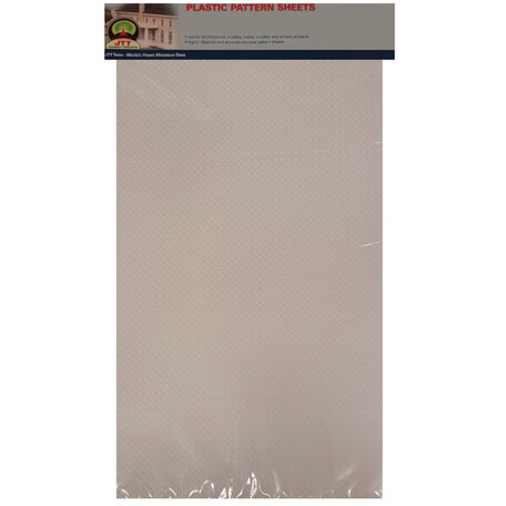 Traan Plaat Dubbel: 305 x 190 x 0.5 mm 1:48