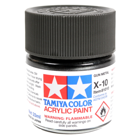 Tamiya X-10: Gun Metal
