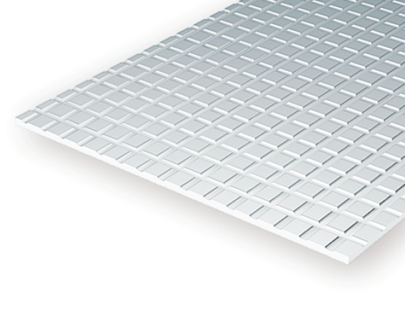 Evergreen 4506: Tile 1.0 mm - Squares 8.5 mm