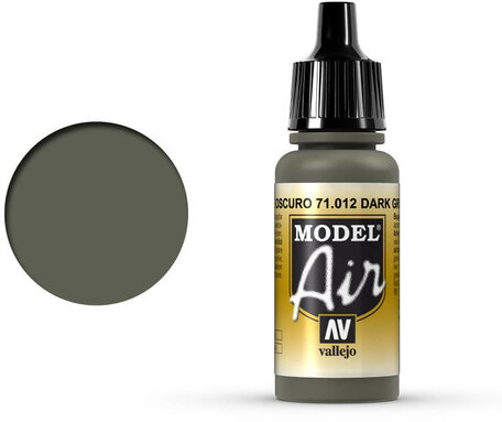 012. Vallejo Model Air: Dark Green (71.012)