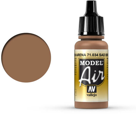 034. Vallejo Model Air: Sand Brown (71.034)